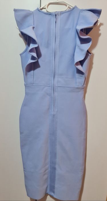 Rochie bandage bleu conica NOUĂ