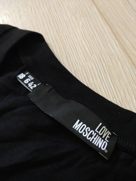 Love Moschino I DON'T SWEAT I Sparkle 38 (S/M) size Дамска тениска