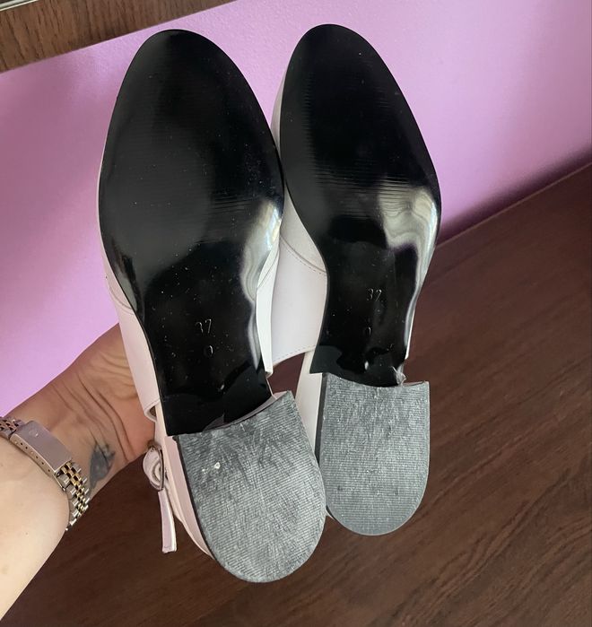 Pantofi - piele naturala - Noi