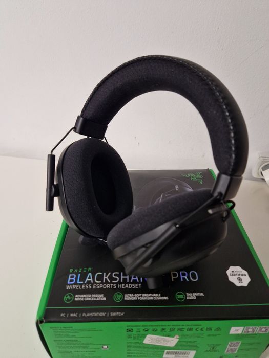 Casti gaming wireless Razer Blackshark v2 Pro fullbox