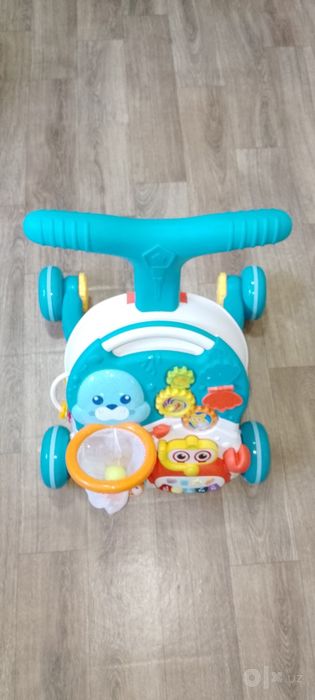 Детские ходунки-каталка 2 в 1 Huanger