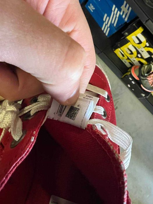 Puma 917 Low (pompeian red/white) 25.5 26 см