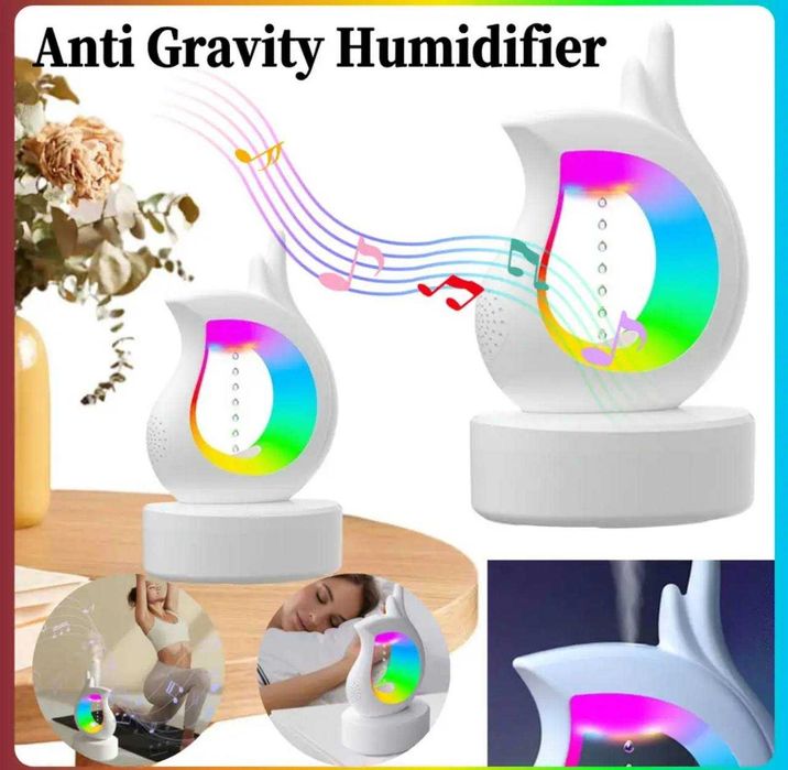 Увлажнитель Воздуха — Эффект Водопада, Свет и Аромадиффузор