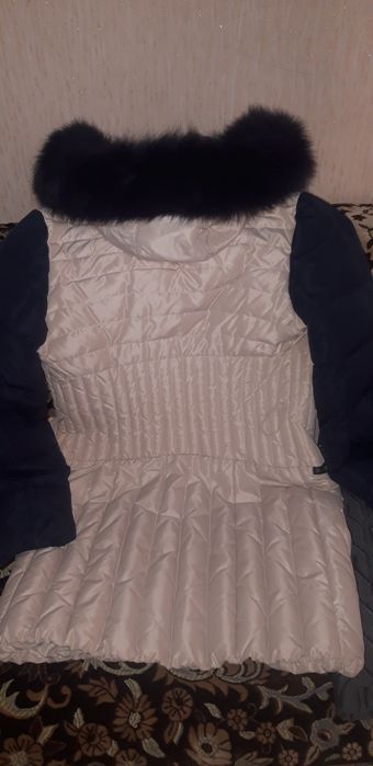 Пуховик женский с капюшоном