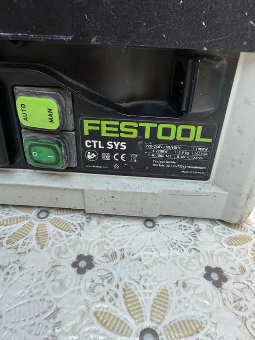 Професионална прахосмукачка Festool Cleantec CTL SYS (куфар Систейнер)