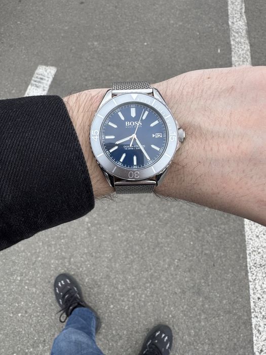 Ceas Hugo Boss, Ocean Edition, bratara superba