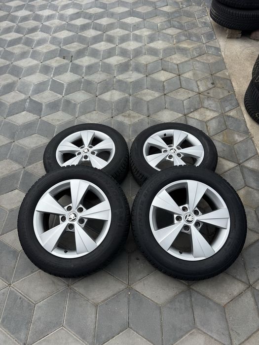 Jante Orig”Skoda R16(5x112)”Octavia 4/3/2/Superb/Yeti/Vw/Seat/Audi~