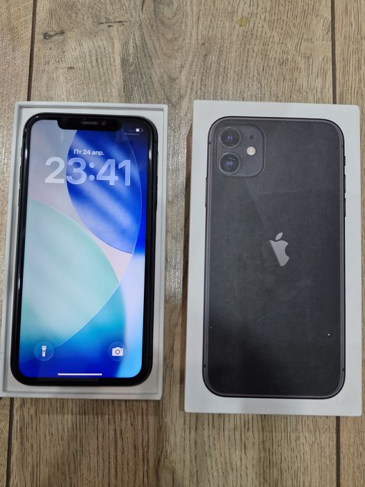 IPhone 11, 64 gb, в коробке за 69000 тг.