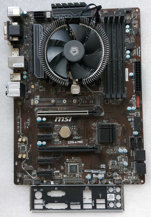 OFERTA KIT i7 7700K 4.2GHz + MSI Z270-A PRO + Cooler IdCooling