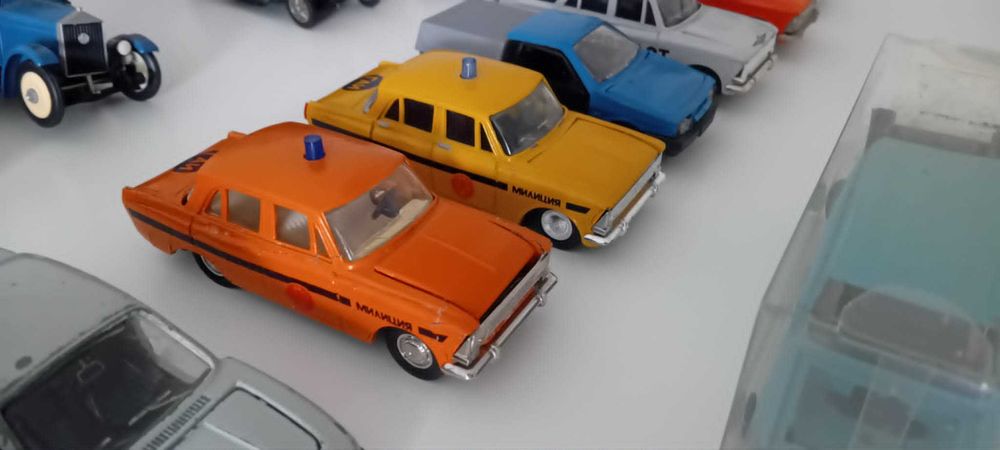 USSR, CCCP, СССР, 1:43 Moskvich, Chaika, Mercedes Lada ZIL 131