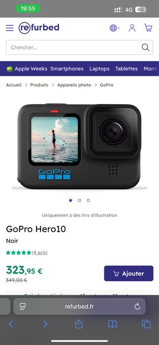 Go pro 10 hero black