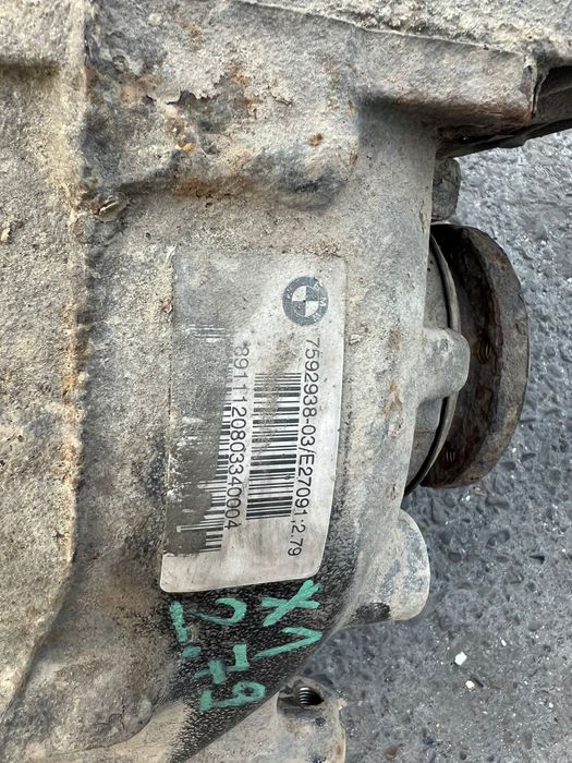 Grup diferential bmw x1 e84 raport 2.79