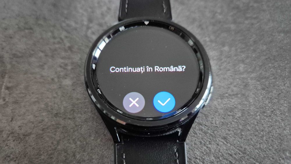 Samsung Galaxy Watch 6 Classic 47mm stare excelentă - autonomie 40 ore