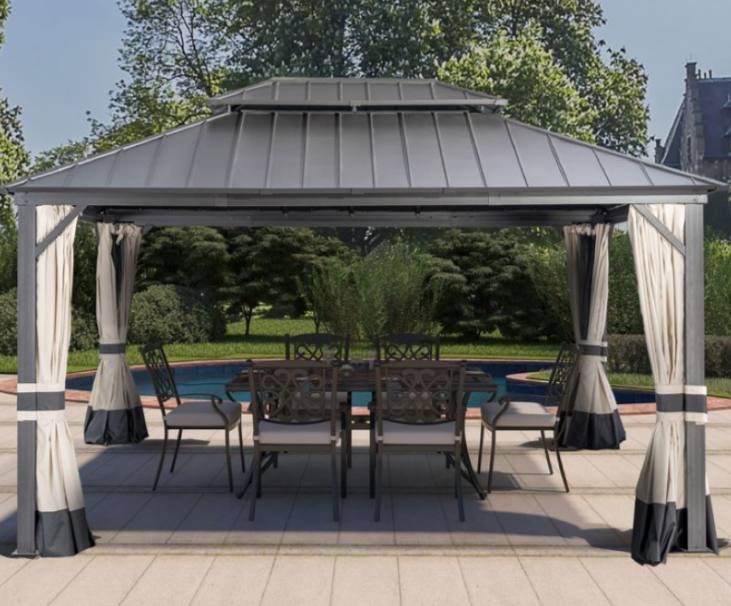 Besedka naves soyabon беседка беседки беседк навес метал конструкция