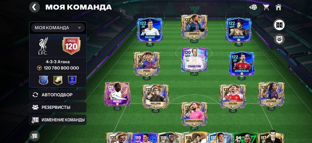 Акаунт Fc mobile  игры