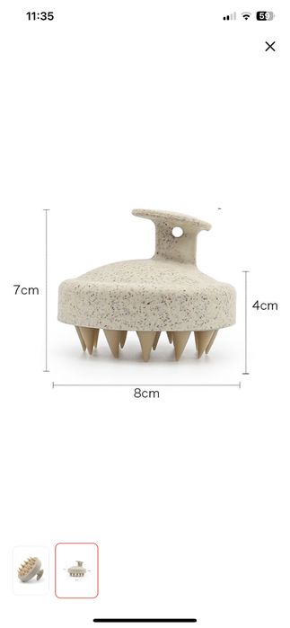 массажер щетка для волос и голови