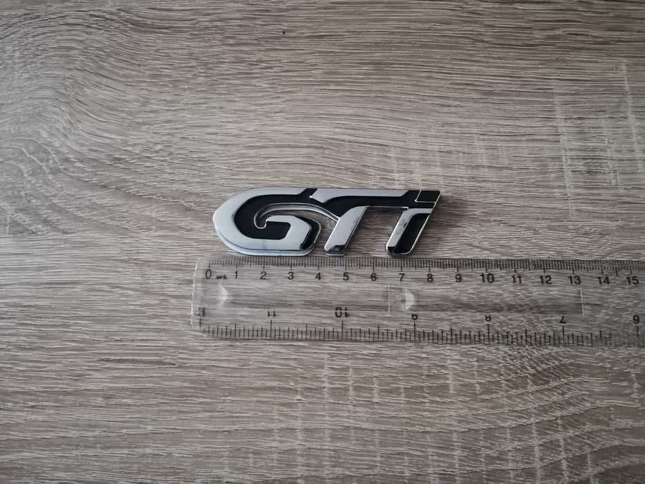 Peugeot GTI надпис емблема