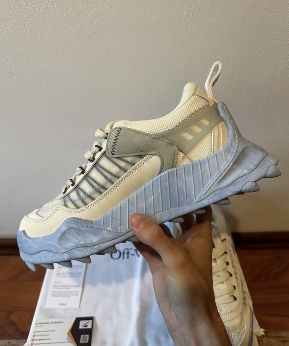 Sneakers off white odsy 1000 blue marble