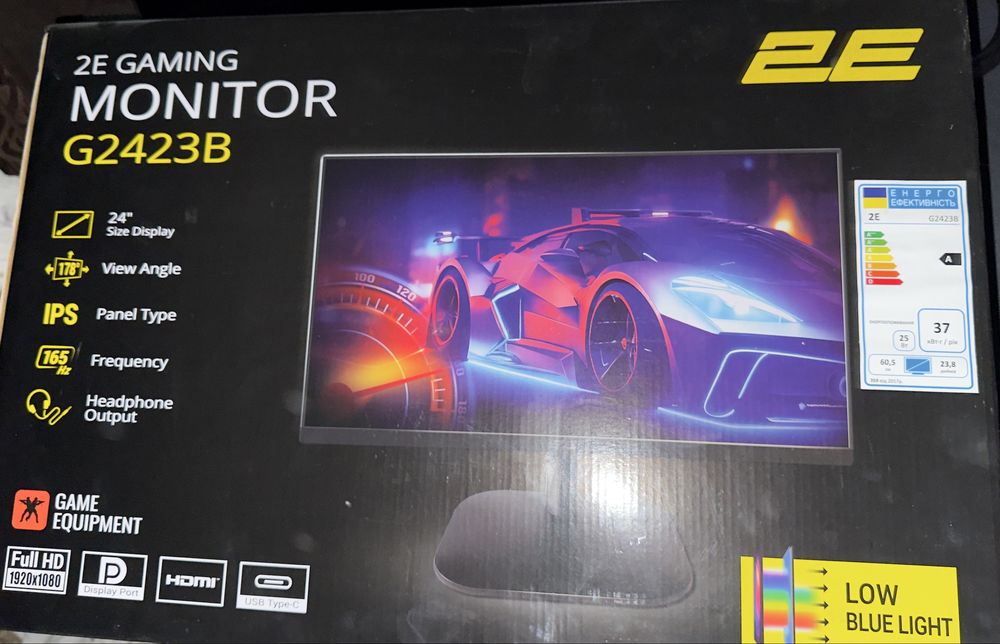 Монитор 2e gaming G2423B 165 герц