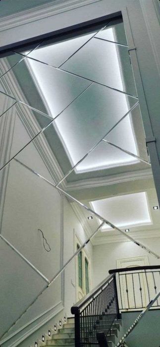 Rombik tosh oyna zerkala dush kabin o'rnatib beramiz