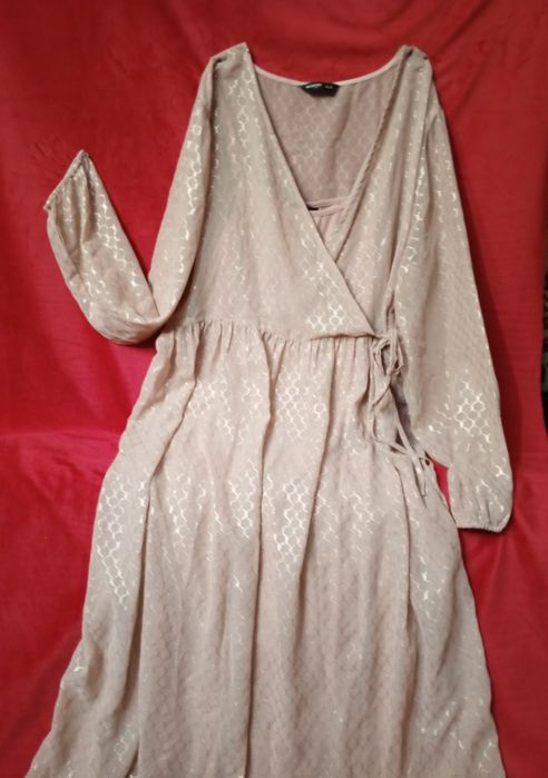 Снежинка, размер 46-50, платье, парик, шляпа, юбка, блузка