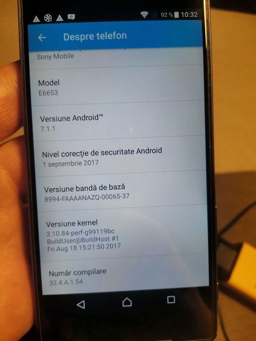 Telefon SONY Xperia Z5 + incarcator fast charging