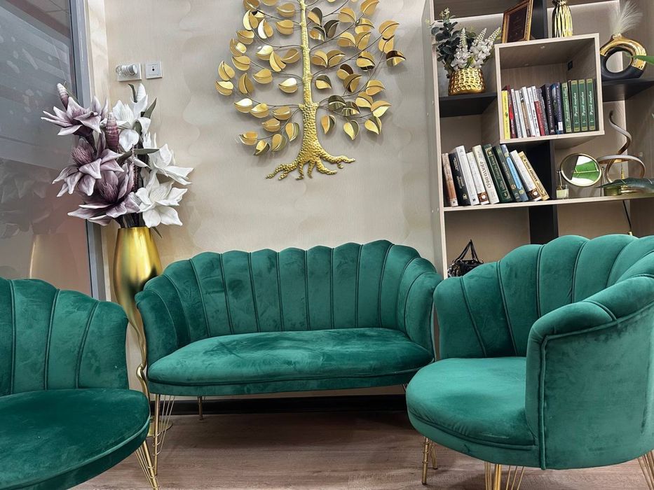 Комплект Диван и Кресло, турецкие