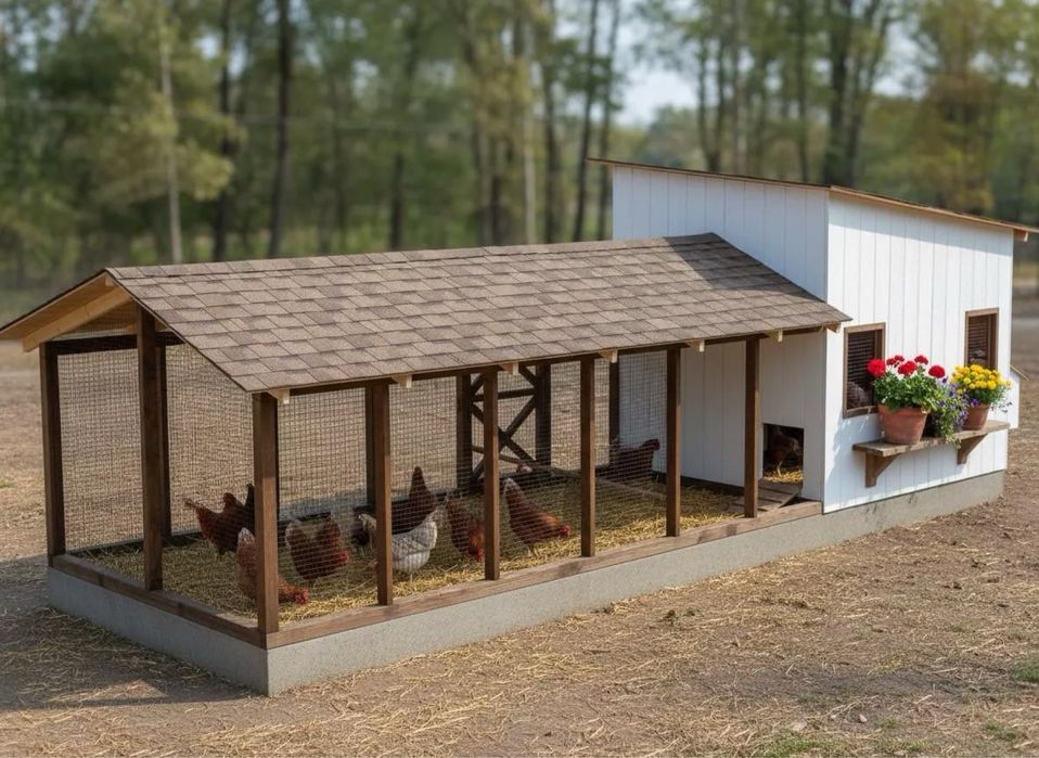 Курятник для куриц