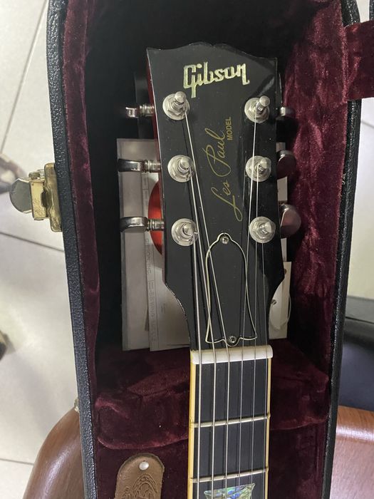 Gibson Les Paul Custom Shop Elegant (1999, AAA++ top, Abalone)