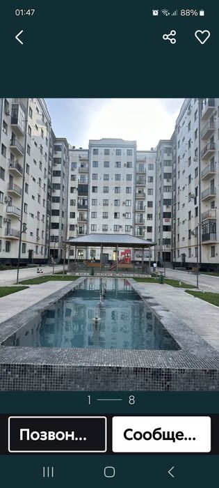 Срочна. Яшнабадский район. Метро Олмос. Своя 2 х ком. 53 квм торг есть