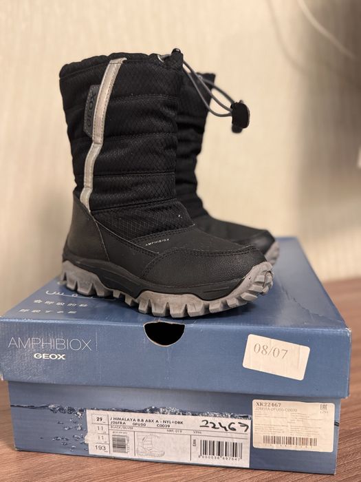 Детские зимние сапоги Geox