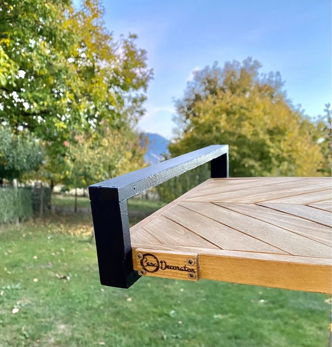 Поднос, който впечатлява – артистична ръчна изработка