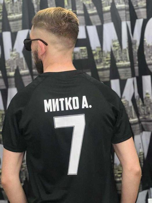 DRI-FIT футболни фен тениски с име и номер на ОТБОР по ТВОЙ ИЗБОР