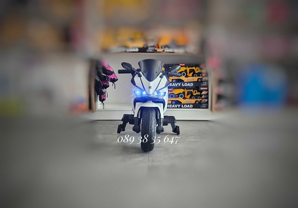 ТОП ЦЕНА!НОВО!Акумулаторен мотор Surfer с 12V батерия,мека седалка,USB