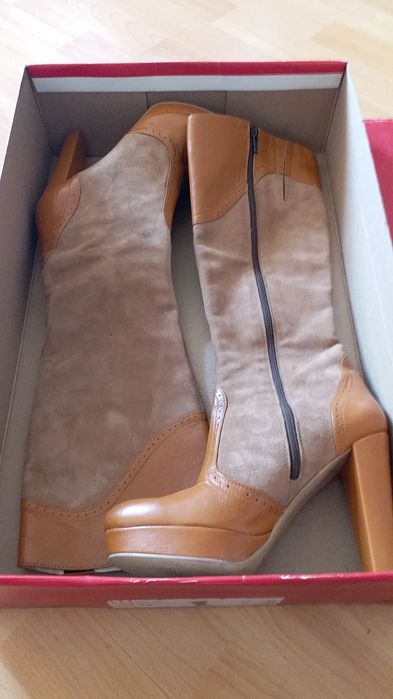 Cizme Lux,Piele 100%.,Fabricate in  Italia