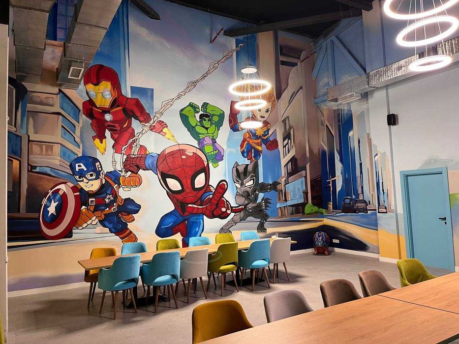 Профессиональная роспись стен | Граффити | Стритарт | Художник | Мурал