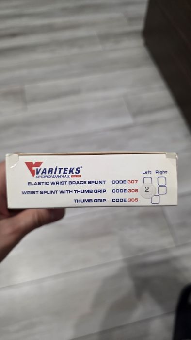 Orteză / Carpieră medicală - încheietură și deget mare