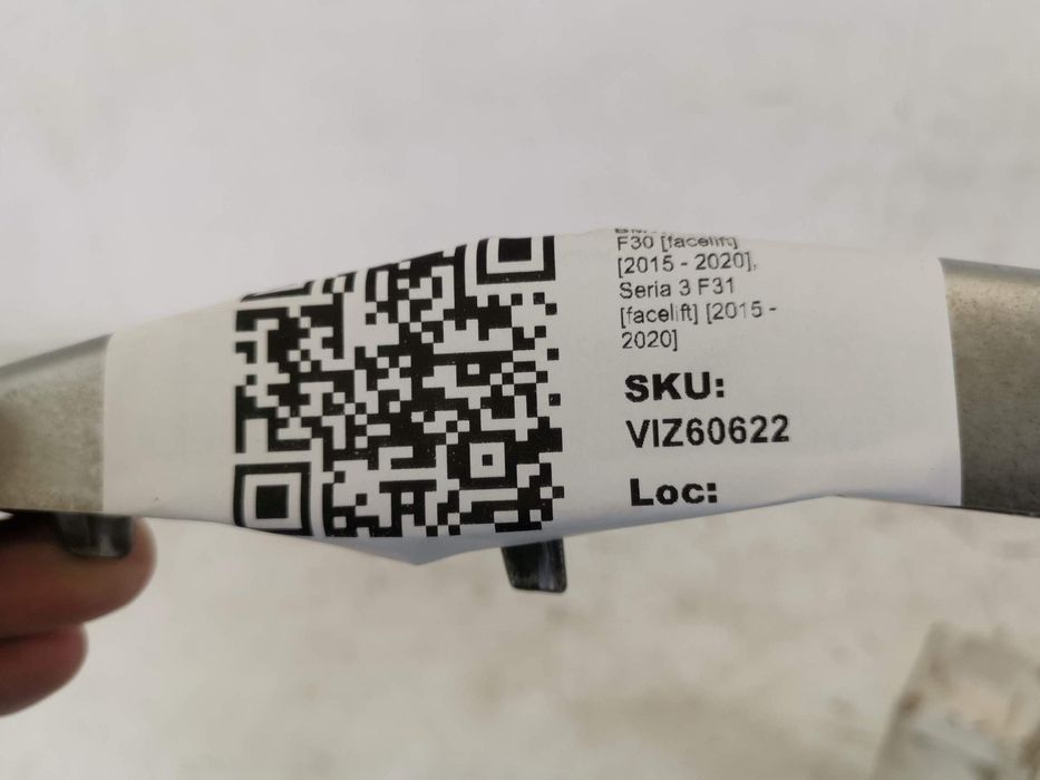 Орнамент Предна Броня Дясна Страна БМВ Серия 3 Ф30 / BMW Seria 3 F30 [