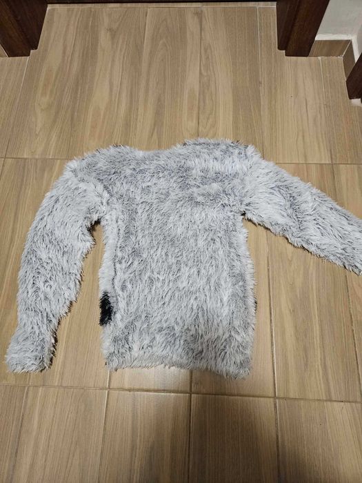 мек плюшен пуловер