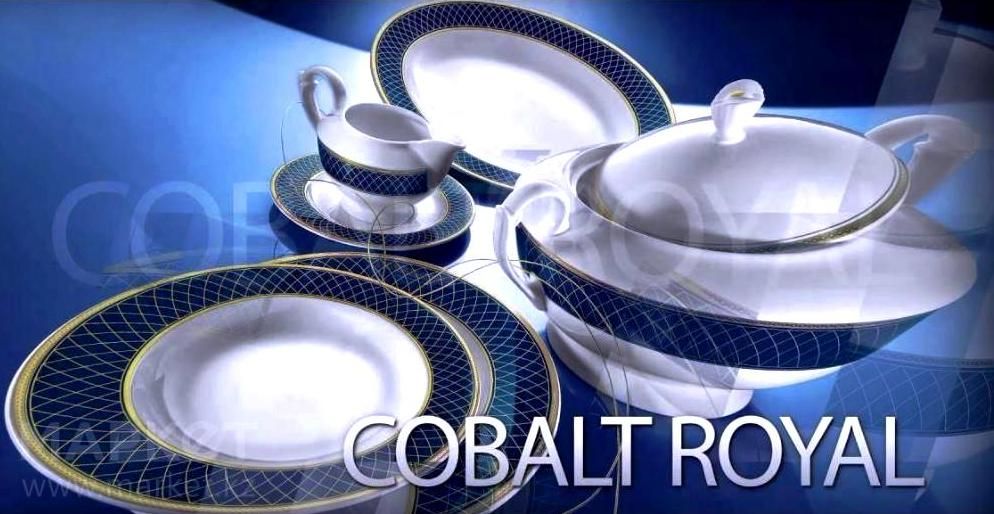 Торг. ZEPTER - Фарфор "COBALT ROYAL" - Подарок Любимым Женщинам! 69 пр
