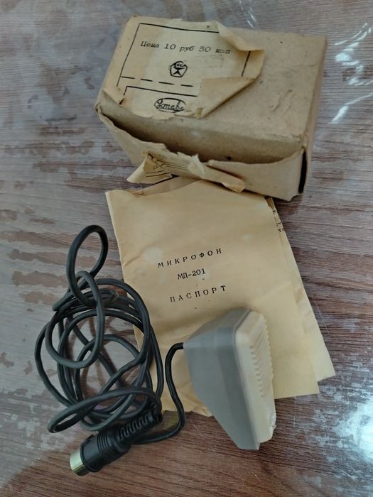 Микрофон советский МД - 201, новый, цена 5000тг