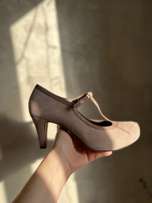 Туфли бежевые очень удобные