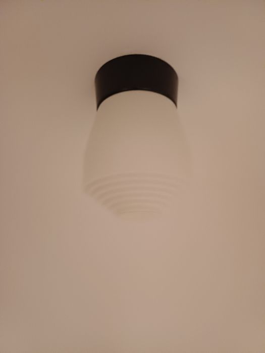 Accesoriu decorațiune lumina vintage colectie opalina Germania 1960