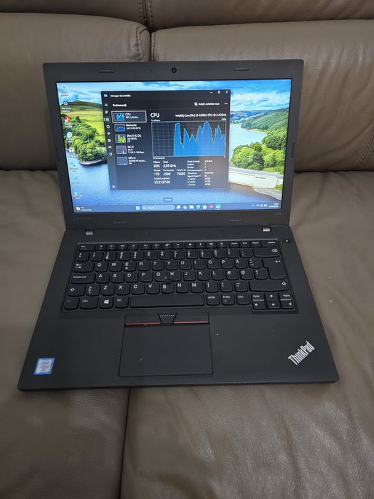 Diagnoza auto Lenovo L470, i5-7200,ram 8gb, ssd 128gb,bat 4h
