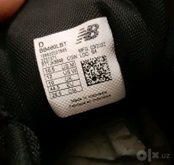 Кроссовки New Balance 480. Размер 4 . Оригинал.