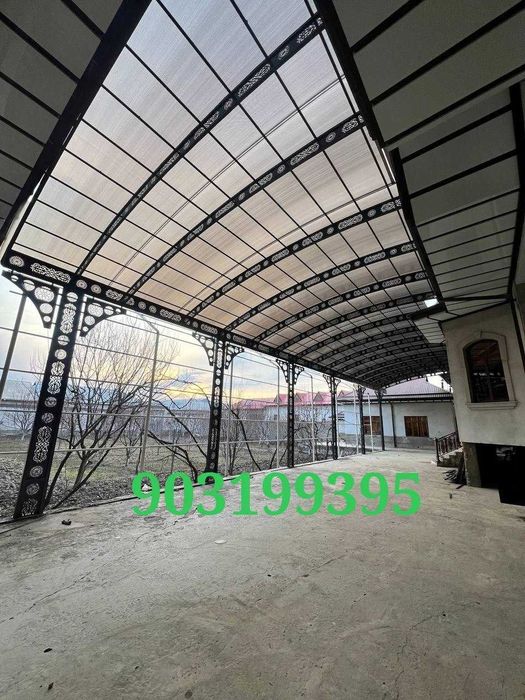 Temir Darvoza, варота , Darvoza, Ковка. Решётки. Навесы