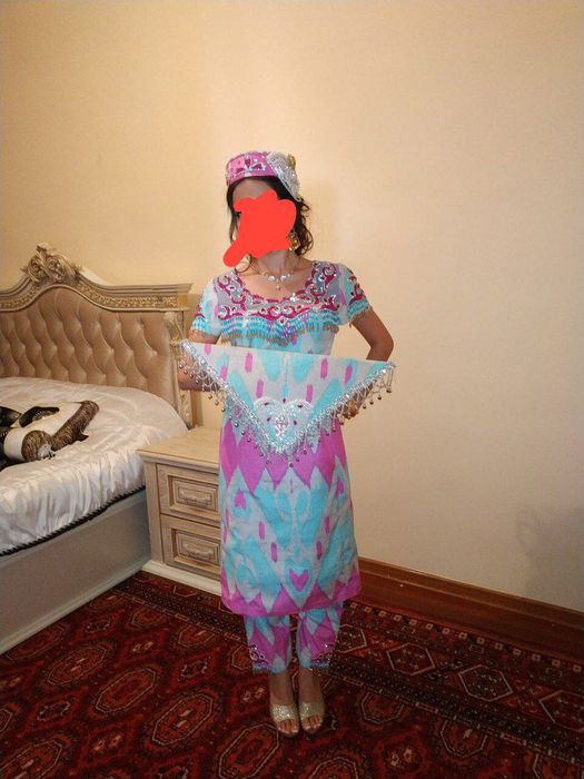 Адрас куйлак иштони , калпок и даструмоли билан