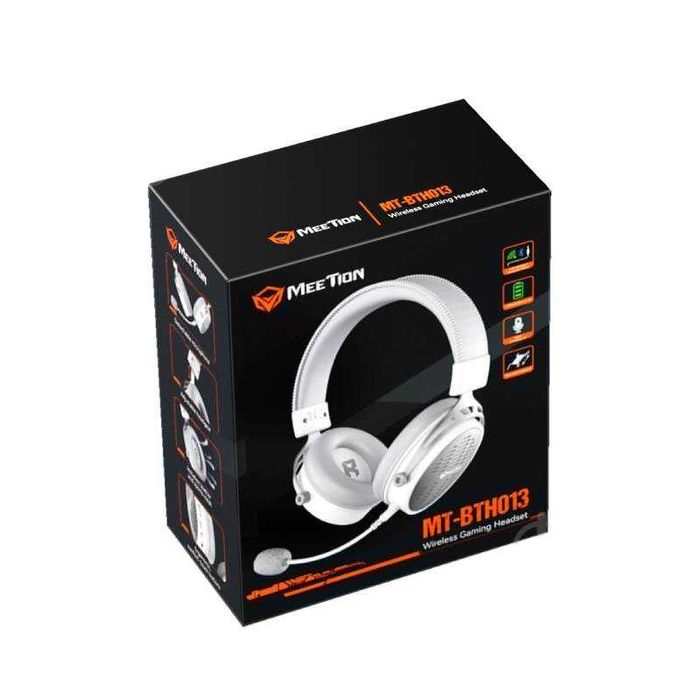 A4Tech  наушники HS Meetion BTH013 (Silvery+White*-*