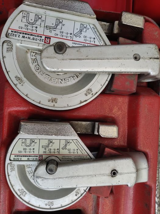 Presă îndoit țeava Rothenberger Uponor cupru pexal fier Robend Tube Bender Maxi