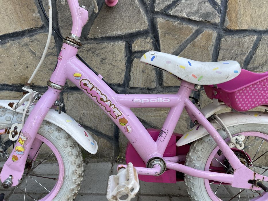 Bicicleta copii cupcake roti 12”